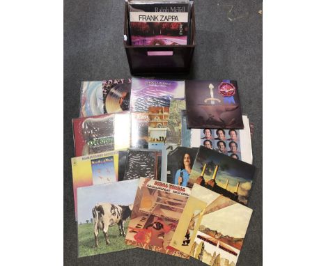 Fourty-two, Vinyl LP records; including Skid Row, Pink Floyd, Bob Dylan, Frank Zappa, Stevie Wonder, Deep Purple, Joni Mitche