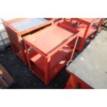 Workshop trolley.