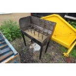 Part washing/spraying tank.