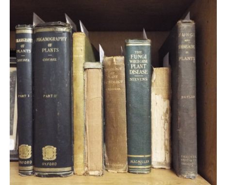 Goebel (Dr K), Organography of Plants, parts I & II, Oxford 1900 & 1905, Butler (E J) Fungi and Disease in Plants, Calcutta 1