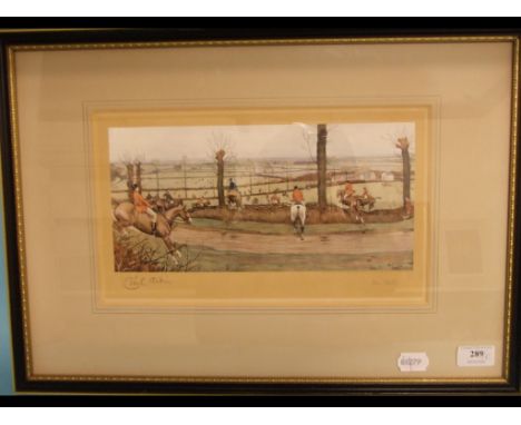 A set of six Cecil Aldin hunting prints, all numbered 135 and signed in pencil (6)