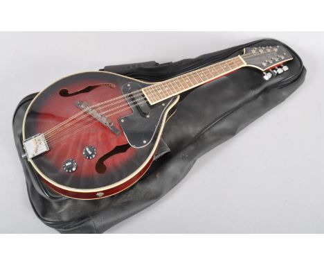A Stagg acoustic guitar, with soft case 
