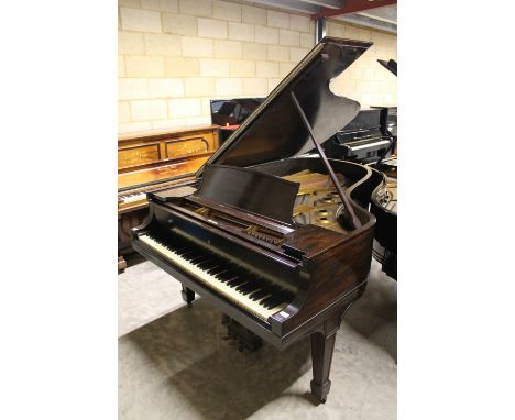 Steinway (c1921) A 6ft 2in New York Model A grand piano in a mahogany case on square tapered legs. AMENDMENT&nbsp;Is a Model 