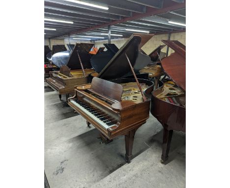 Steinway (c1904) A 5ft 7in Model M grand piano in a rosewood case on square tapered legs; together with a duet stool.&nbsp;AM