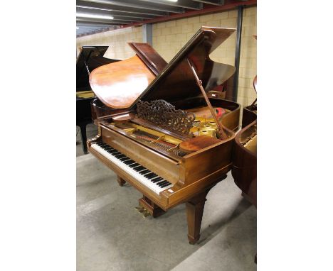 Steinway (c1904) A 6ft 11in Model B grand piano in a rosewood case on turned and fluted legs. AMENDMENT&nbsp;Is on square tap