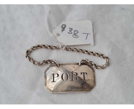 A Georgian wine ticket for ""Port"" - London 1810 by TP ER
