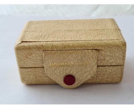 A Vintage JAEGER LE COULTRE ladies wrist watch box