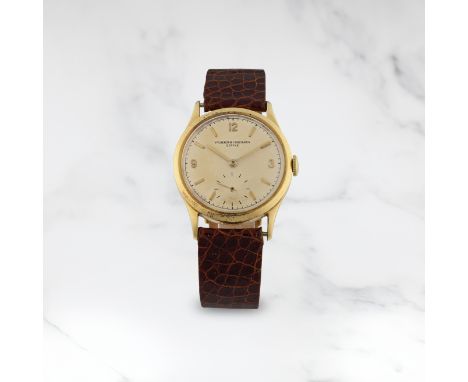 VACHERON CONSTANTIN. MONTRE BRACELET EN OR JAUNE 18 CARATS MOUVEMENT MECANIQUEVACHERON CONSTANTIN. AN 18K GOLD MANUAL WIND WR
