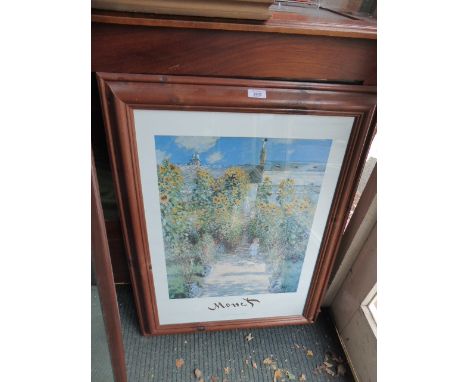 A Framed Monet Print