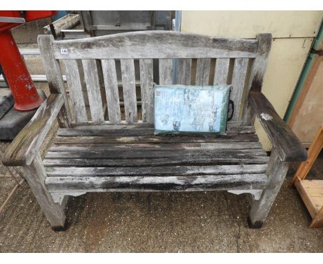 Teak Garden Bench with Cover 