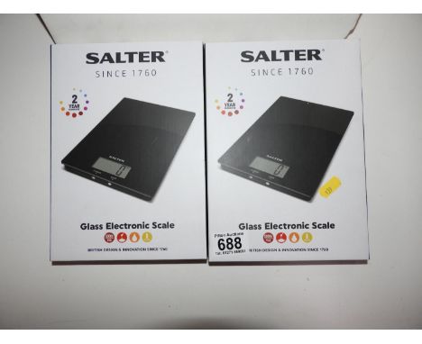 2x Boxed New Electronic Kitchen Scales 