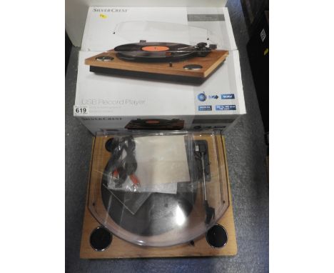 Boxed USB Record Player 