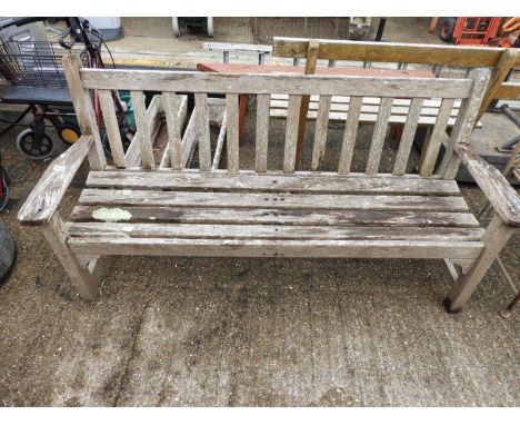 Wooden Garden Bench - A/F 