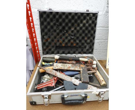 Aluminium Flight Case and Contents - Tools 