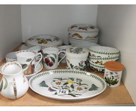 Quantity of Portmeirion and Royal Worcester China 