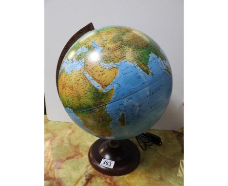 Illuminated Globe - As New 