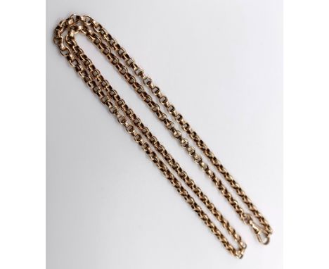 A 9ct gold chain, 22.6 g