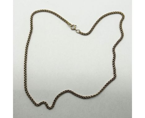 A 9ct gold chain, 6.9 g