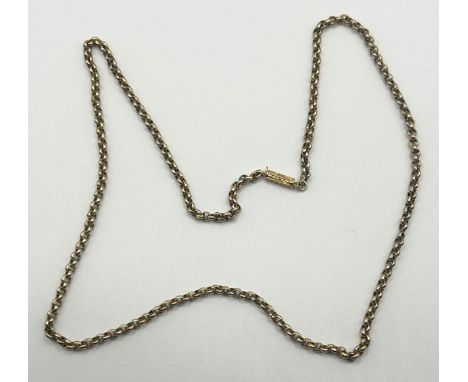 A 9ct gold chain, 3.9 g