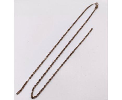 A 9ct gold chain, 5.8 g