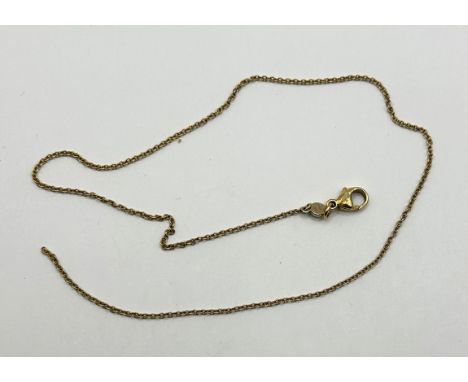 An 18ct gold chain, 3.4 g