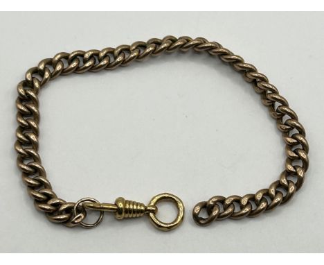 A 9ct gold chain, 5.6 g, 16 cm long