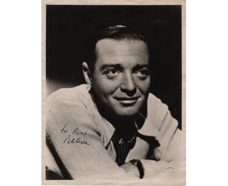 LORRE PETER: (1904-1964) Hungarian-born American Actor, remembered for his screen roles alongside Humphrey Bogart and Sydney 