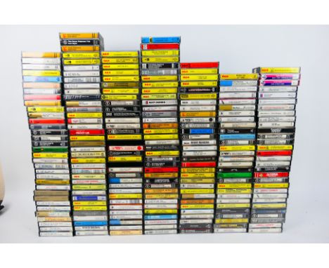 A quantity of vintage audio cassettes to include The Carpenters, Louis Armstrong, Ella Fitzgerald, Billy May and similar. [W]