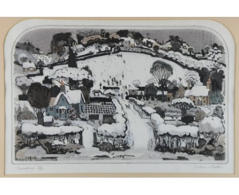  Graham Clarke limited edition print 'Snowdrop' 102/150 signed and titled in pencil  34cm x 53cm