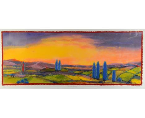 Barbara Brody, 'My Sweet Land' print, signed in pencil and with certificate of authenticity 102cm x 43cm,