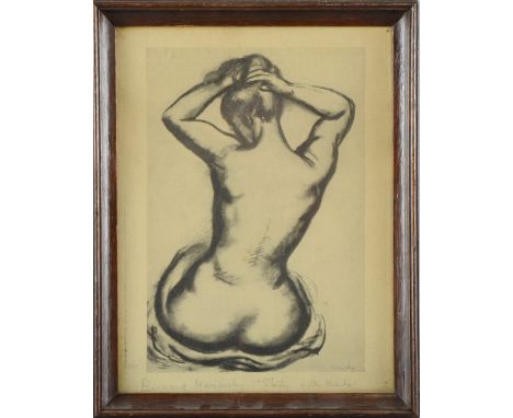 Four pieces by Bernard Meninsky, Clara Klinghoffer, Clarence Holbrook Carter and Marcus Beavan, Bernard Meninsky (British, 18