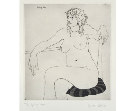 Simon Henry, 'Spring 1980', limited edition print 14/30, signed, titled, dated and numbered in pencil in the margin, 48cm x 3
