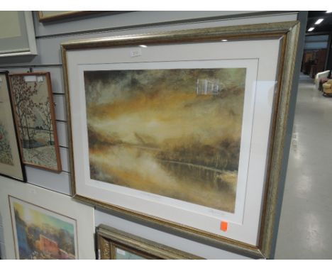 A vintage limited run Print Grasmere Evening 3/50