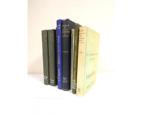 Scottish Bibliography &amp; History of Periodical.&nbsp;&nbsp;10 various vols. Ex lib.