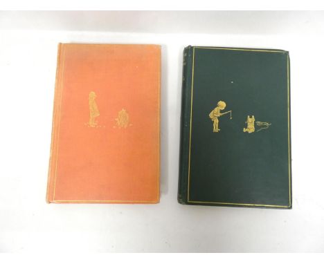 MILNE A. A.&nbsp;&nbsp;The House at Pooh Corner. Illus. by E. H. Shepard. Orig. pink cloth gilt, some fading. Ownership signa