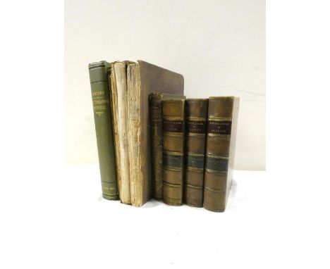 MACKENZIE PETER.&nbsp;&nbsp;Old Reminiscences of Glasgow &amp; the West of Scotland. 3 vols. Port. frontis &amp; plates. Half