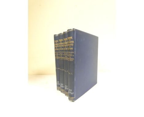 BILLINGS R. W.  The Baronial & Ecclesiastical Antiquities of Scotland. 4 vols. Many eng. plates & text vignettes. Quarto. Ori