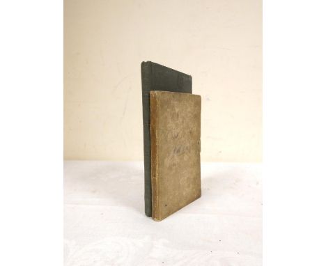 The London Memorandum Book Containing an Almanack.&nbsp;&nbsp;Manuscript entries relative to Whitby Shipping incl. charges fo