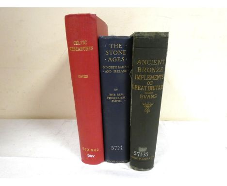 DAVIES EDWARD.&nbsp;&nbsp;Celtic Researches on the Origin, Traditions &amp; Language of the Ancient Britons With Some Introdu