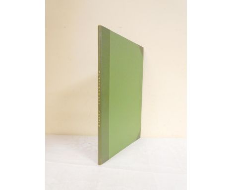 REED FRED H.&nbsp;&nbsp;Illustrations of Tattershall Castle, Lincolnshire. Plans, sections &amp; illus. Folio. Half green lea