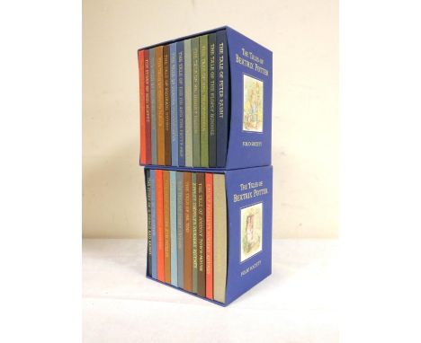 FOLIO SOCIETY.&nbsp;The Tales of Beatrix Potter. 24 various vols. in slip cases.