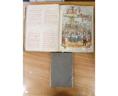 DUNBAR RUDOLPH.&nbsp;&nbsp;Treatise on the Clarinet (Boehm System). Fldg. music &amp; illus. Orig. cloth. 1941; also bound vo