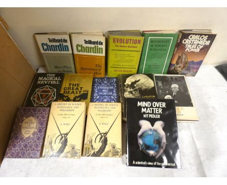 Evolution, Science &amp; Magic.&nbsp;&nbsp;16 various vols. mainly in d.w's. Ex lib.