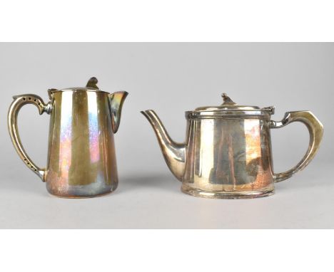 A c.1957 Mappin &amp; Webb War Department Silver Plated Teapot, Stamped Under with Makers, Crows Foot and KF.18082 1957 Toget