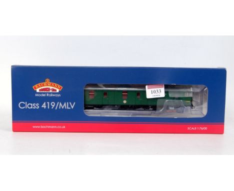 A Bachmann 31-265 late SR multiple unit green class 419/MLV motor luggage van, DCC ready (NM-BNM)