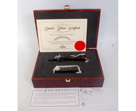 A Bachmann limited edition 1346/2000 GWR Raveningham Hall engine and tender in presentation box (M-BM)