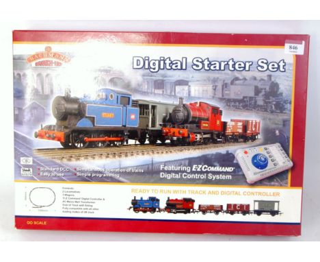 Bachmann Branch Line Digital Starter Set 30-040 comprising 2 Locos, 3 Wagons, Track and Controller with instructions (VGNM-BN
