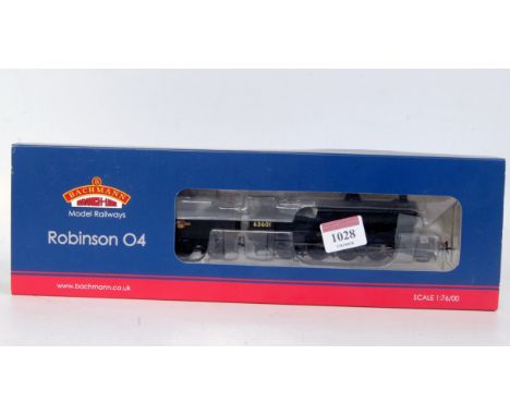 Bachmann 31-001 Robinson ex LNER class 04 2-8-0 engine and tender BR black late crest No. 63601 DCC ready with instructions (