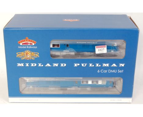 A Bachmann Midland Pullman 6 car DMU set (M-BM) ref 31-255DC Nanking blue DCC fitted