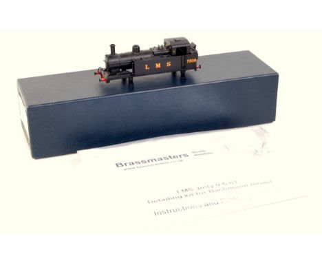 Comet Models, brass/whitemetal kit to build LMS Stanier rebuilt Royal Scot 4-6-0 engine and tender (G-BG), sold with Bachmann
